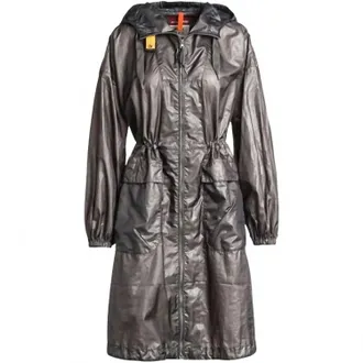 Parajumpers Womens Olga Hooded Parka Jacket In Rock