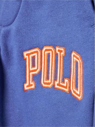 Polo Ralph Lauren Logo-Embroidered Cotton-Blend Trousers - Blue