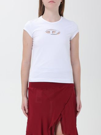Diesel T-shirt Diesel in cotone con logo Oval D