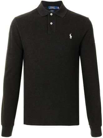 Polo Ralph Lauren Polo a maniche lunghe - Grigio
