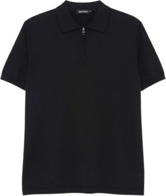 Aspesi T-shirts en polos Zwart - Heren - Polos - Zwart - M - Tops