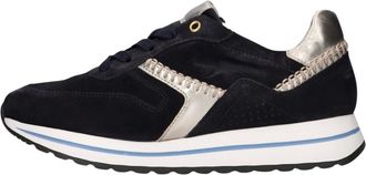 Gabor Schoenen, Dames, Blauw, 37 1/2 EU, Leer, 336 Sneaker