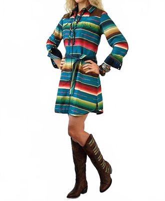 Tasha Polizzi Colt 44 Tunic Dress In Sapphire