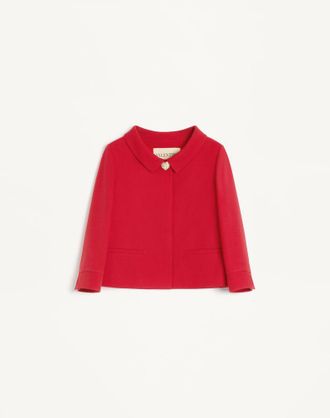 Valentino Crepe Couture Jacket Wo