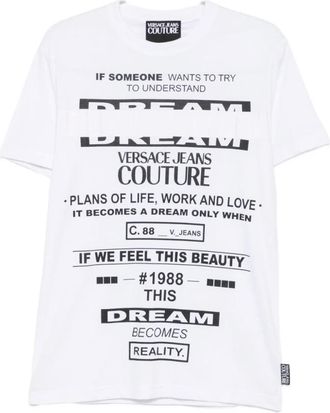 Versace Jeans Couture Uomo, Top, Bianco, M, new