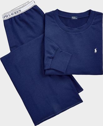 Polo Ralph Lauren French Terry 2-Piece Pajama Set