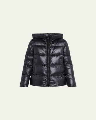 Moncler Serittes Hooded Short Down Jacket