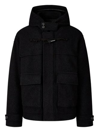 STUDIO TOMBOY flap-pocket hooded jacket - Nero
