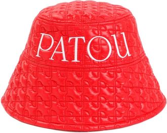 Patou Ski Slope Bucket Hat - Dames - Hoeden - Rood - Xs/S - Accessoires
