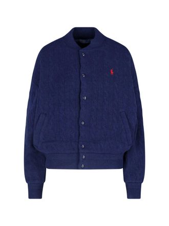 Polo Ralph Lauren Giacca Bomber A Trecce