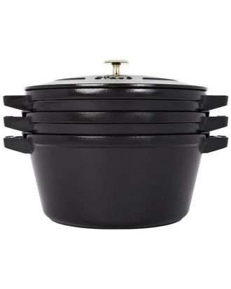 Staub Cast Iron Stackable Cookware Matte