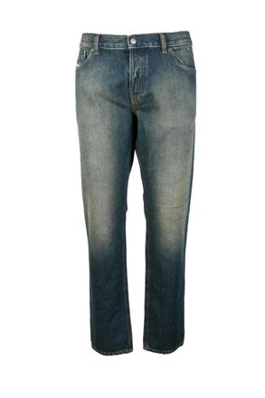 Diesel Colored Cotton Rigid Jeans