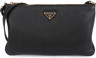 Prada Soft Leather Shoulder Bag