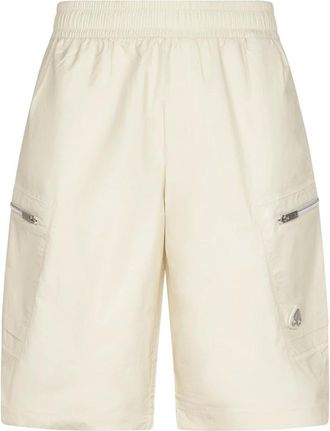 Moose Knuckles Casual Shorts, male, Beige, Size: XL Topflight Cargo Short