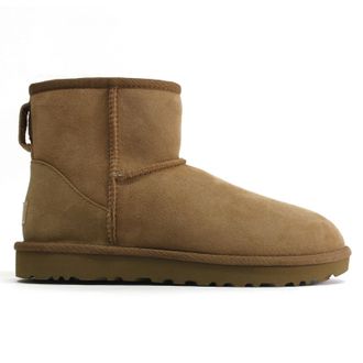 UGG Classic Mini II Sheepskin Womens Boots - Sand - Size:UK 8