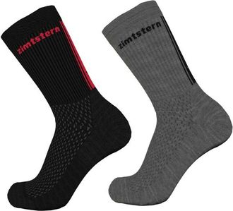 Zimtstern Starsockz 2-Pack Multifunktionssocken - Unisex | schwarz/grau
