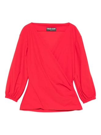 La Petite Robe Di Chiara Boni Blusa Eliza - Rosso