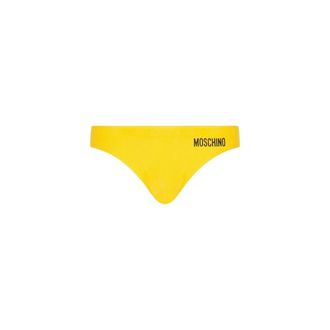 Moschino Beachwear, male, Yellow, Size: 2XL Swim Brief Smiley