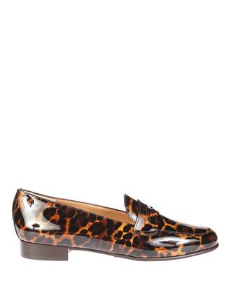 Carel Leopard Moccasin With Heel