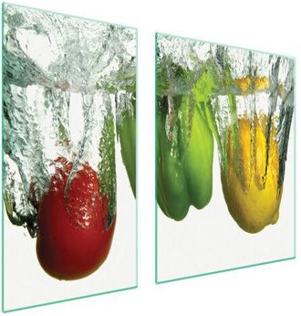 OEM Placa Protectora De Vidrio Para Estufa 90x52 Pimienta