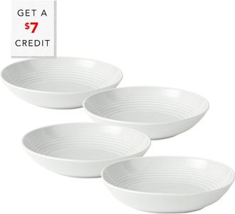 Royal Doulton Exclusively For Gordon Ramsay Maze White Open Vegetable/Pasta Bowls With $7 Credit