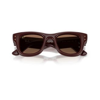 Ray-Ban Wayfarer Puffer - unisex - Zonnebrillen - Bruin - 50 MM - Accessoires
