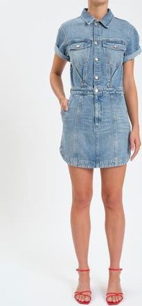 Daze Topanga Denim Dress in Plot Twist at Nordstrom Rack, Size X-Small