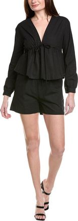 70/21 2Pc Long Sleeve Top & Short Set
