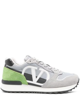 Valentino Garavani Sneakers con applicazione - Grigio
