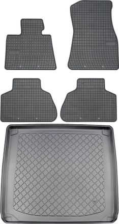 OEM Bmw X5 G05 Suv Desde Noviembre De 2018. Juego De Alfombrillas De Goma Para Coche Y Alfombrilla Para Maletero