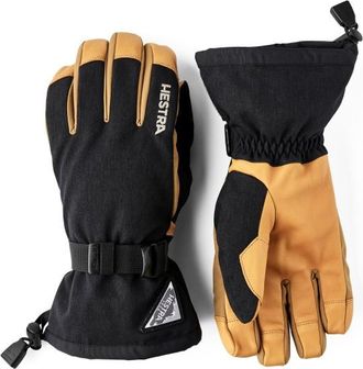 Hestra Powder Gauntlet 5 Finger Handschuhe - Unisex | schwarz