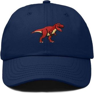 Dalix T Rex Dad Cap in Navy Blue at Nordstrom