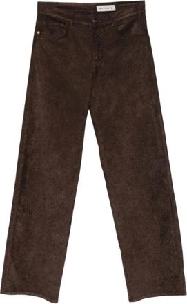 White Sand Pantaloni dritti - - Trousers - Donna - Marrone - L