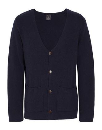 8 by YOOX WOOL BLEND PLAIN KNIT REGULAR FIT CARDIGAN