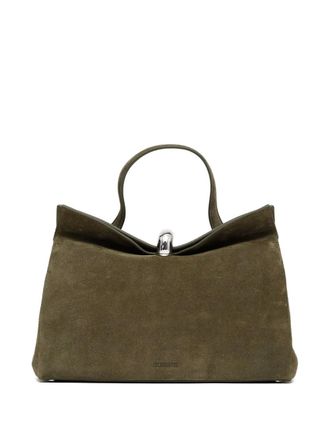 Jacquemus The Val&eacute;rie shopper met magnetische sluiting - Groen