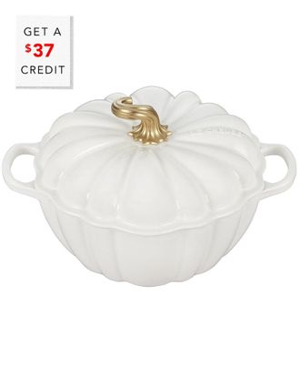 LE CREUSET Figural Pumpkin Cocotte With $37 Credit