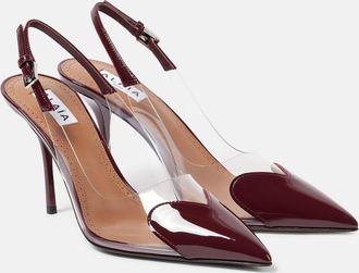 Alaia Alaïa Pumps slingback Le Coeur 90 in pelle e PU