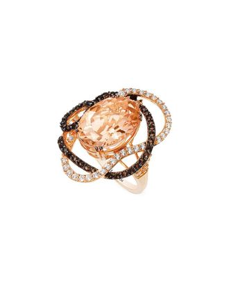 Le Vian 14K Strawberry Gold 8.28 Ct. Tw. Morganite Ring