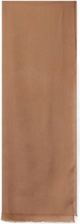Max Mara Azinnia Sjaal - Dames - Sjaals - Bruin - ONE Size - Wol - Accessoires