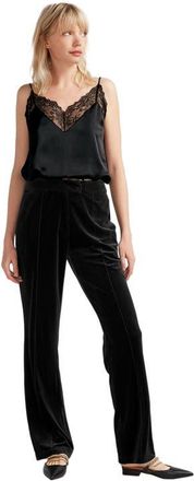 Belle & Bloom Reverie Velvet Pant in Black at Nordstrom, Size X-Small Au