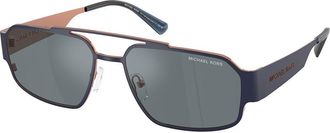 Michael Kors MK1182 CAPE TOWN 12076G Mens Sunglasses Blue Size 58