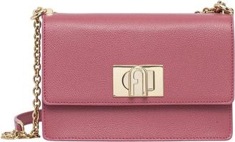Furla Mini Crossbody Tas - Dames - Schoudertassen - Roze - ONE Size - Leer - Tassen