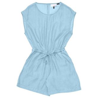 Mazine Denim Short Jumpsuit Jumpsuit f&uuml;r Damen | blau