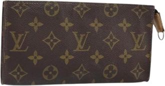 Louis Vuitton Pre-owned Clutches, female, Brown, Size: ONE SIZE Pre-owned Vintage Clutch