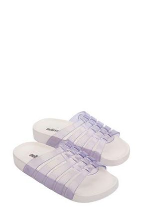 Melissa Possession Slide Sandal in Transparent White at Nordstrom Rack, Size 10