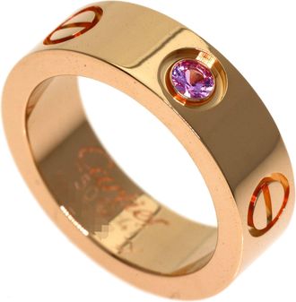 Cartier Pink Gold (18K) Band Ring (Pre-Owned)