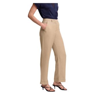 Kocca Wide Trousers, female, Beige, Size: 2XL Slim fit professional long trousers