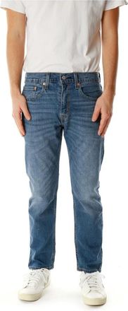 Levi's Slim-fit Jeans - Heren - Slim Fit Jeans - Blauw - W32 L36 - Leer - Jeans