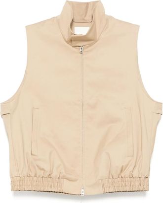 JNBY Canotta con colletto rialzato - Toni neutri