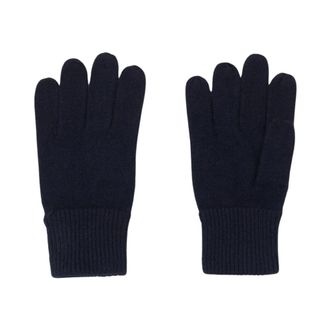 Brooks Brothers Cashmere Handschoenen - unisex - Handschoenen - Blauw - ONE Size - Accessoires
